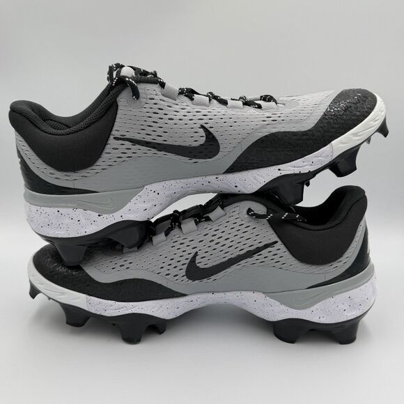 Nike Alpha Huarache Elite 4 MCS Baseball Cleat Smoke Grey FD6221-002 Men’s Sz 11 main image 8